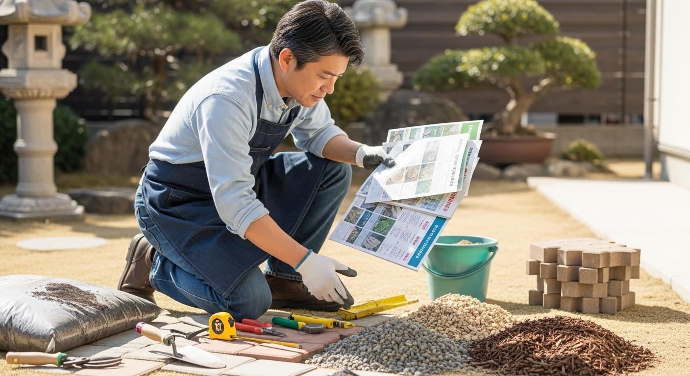 外構DIY　安く仕上げるコツと費用目安